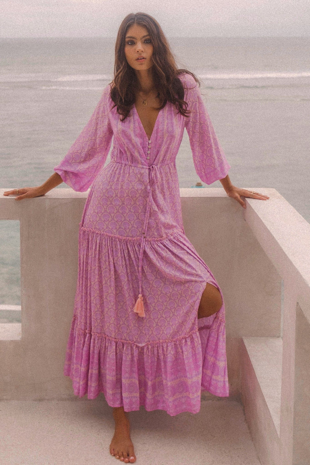 South Beach Boho Gown {coral}